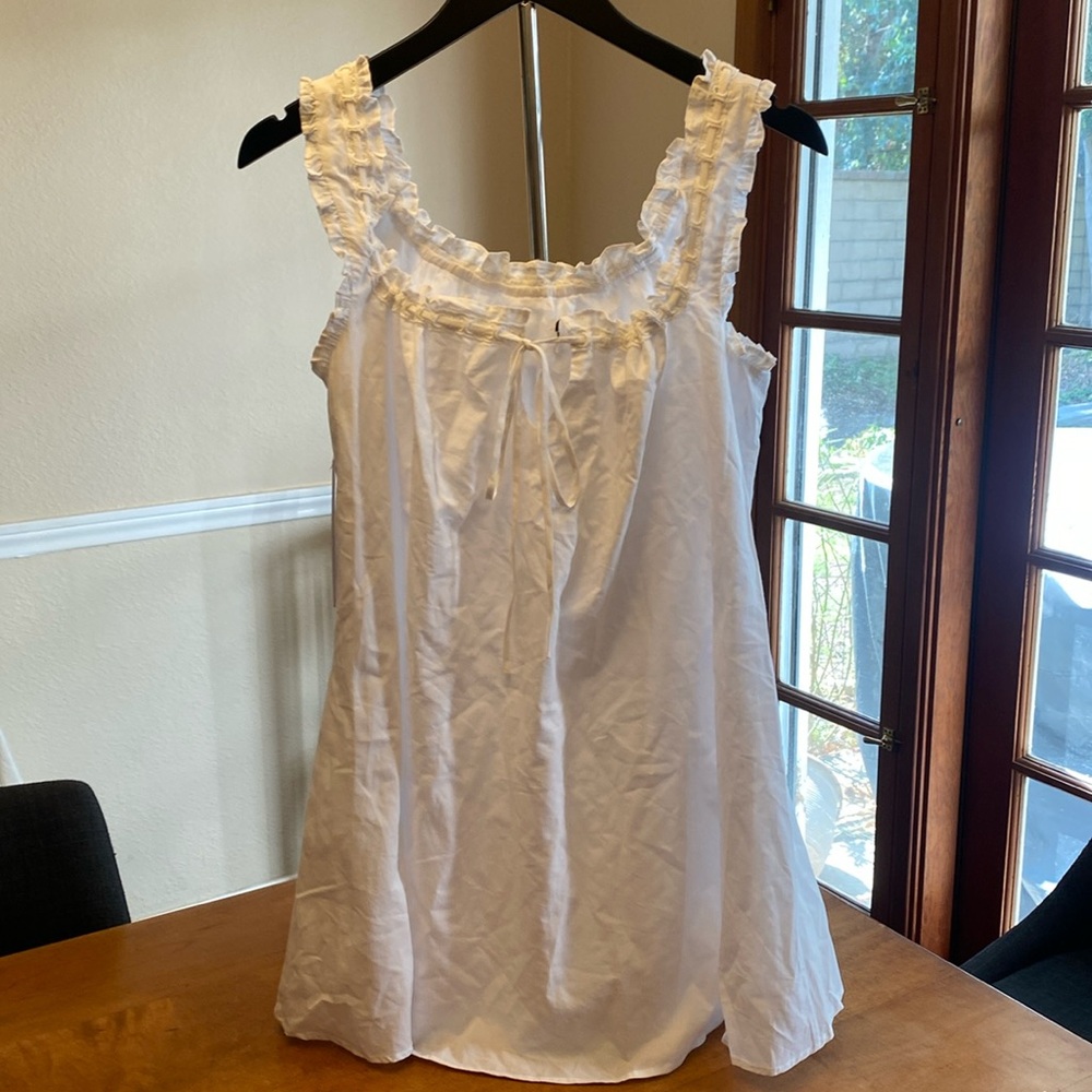 Princess Polly White A-Line Swing Mini Dress - Picture 2 of 12